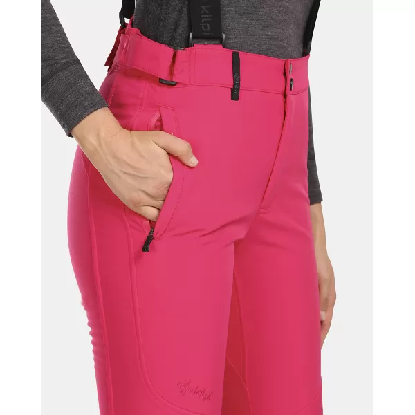  Női softshell sínadrág KILPI RHEA-W UL0407KI RÓZSASZÍN 