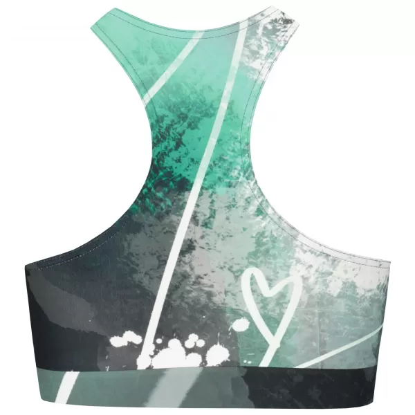  Női prémium sportmelltartó ALTISPORT VOJ/ALW017POD01 TÜRKIZ 
