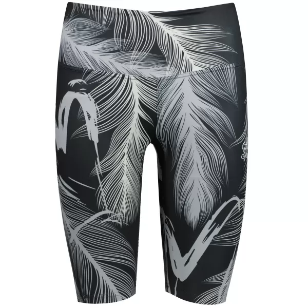  Térd feletti női leggings prémium ALTISPORT VOJ/ALW001LEG02 FEKETE/SZÜRKE 
