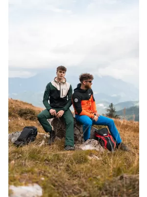 Férfi vízálló kültéri nadrág NORDBLANC ZESTILY NBFPM7960 SÖTÉTZÖLD