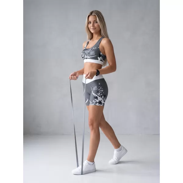  Női rövid prémium leggings ALTISPORT VOJ/ALW022LEG03 SZÜRKE 