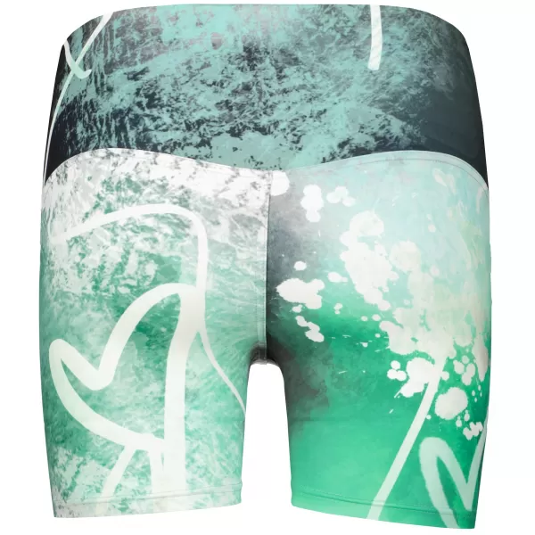  Női rövid prémium leggings ALTISPORT VOJ/ALW017LEG03 TÜRKIZ 