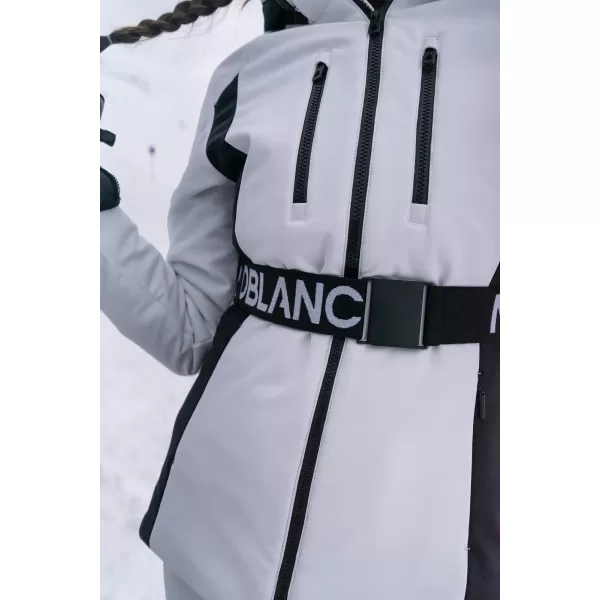  Női softshell síkabát NORDBLANC APRES-SKI NBWJL7928 FEHÉR 