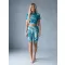 Térd feletti női leggings prémium ALTISPORT VOJ/ALW001LEG02 SMARAGD