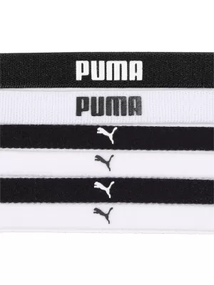 Női fejpánt PUMA AT SPORTBANDS (6PCS) 053452-09 FEKETE
