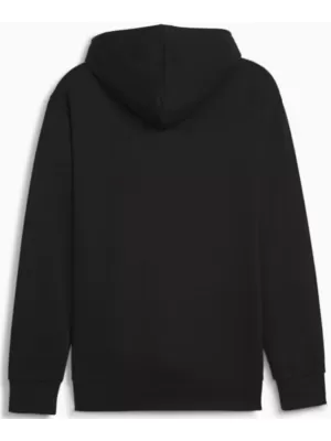 Férfi pulóver PUMA POWER COLORBLOCK HOODIE 678931-01 FEKETE
