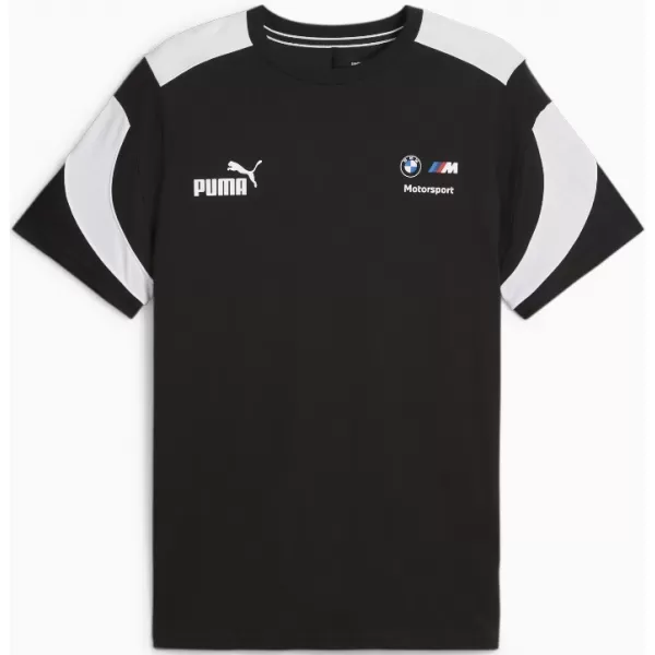  Férfi póló PUMA BMW MMS MT7+ TEE 624141-01 FEKETE 