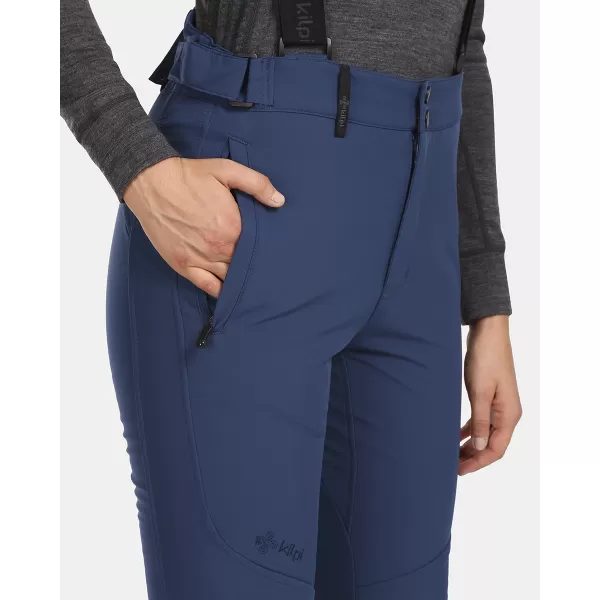  Női softshell sínadrág KILPI RHEA-W UL0407KI SÖTÉTKÉK 