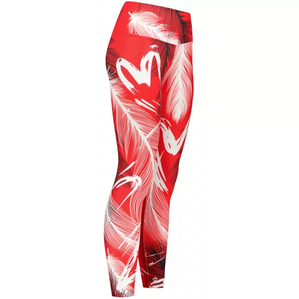  Női hosszú prémium leggings ALTISPORT VOJ/ALW001LEG01 PIROS 