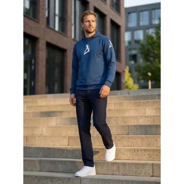  Férfi prémium funkcionális pulóver ALTISPORT VOJ/ALM013MI01 SÖTÉTKÉK 