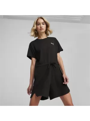 Női overall PUMA HER SHORT JUMPSUIT 677891-01 FEKETE