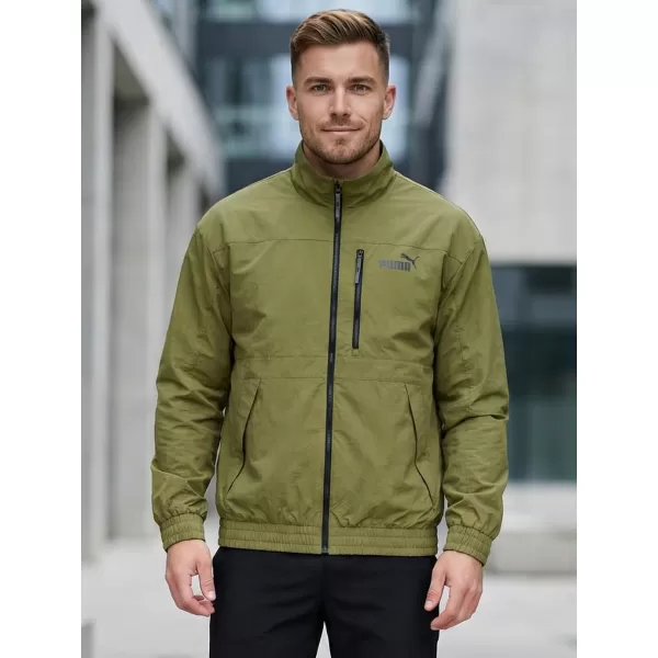  Férfi dzseki PUMA STYLE WINDBREAKER 623685-33 ZÖLD 