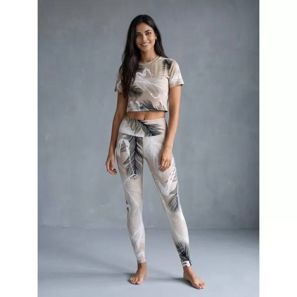 Női hosszú prémium leggings ALTISPORT VOJ/ALW001LEG01 BARNA 