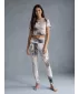 Női hosszú prémium leggings ALTISPORT VOJ/ALW001LEG01 BARNA
