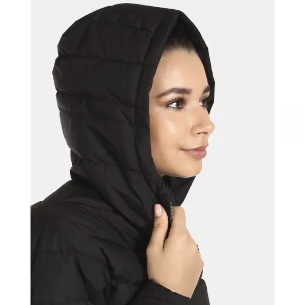  Női téli kabát KILPI TASHA-W UL0128KI FEKETE 
