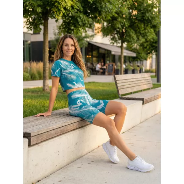  Térd feletti női leggings prémium ALTISPORT VOJ/ALW001LEG02 SMARAGD 