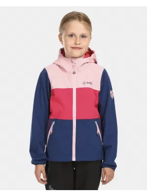 Lányos softshell kabát KILPI RAVIA-J UJ0119KI RÓZSASZÍN