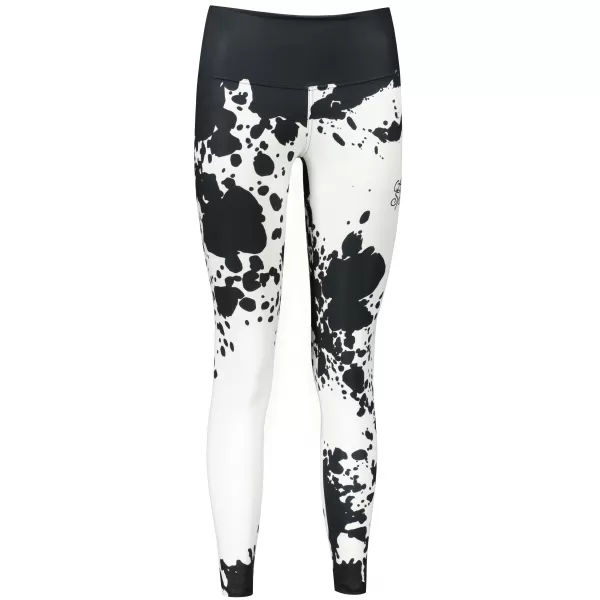  Női hosszú prémium leggings ALTISPORT VOJ/ALW012LEG01 FEKETE-FEHÉR 