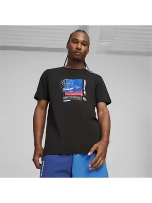 Férfi póló PUMA BMW MMS CAR GRAPHIC TEE 2 624158-01 FEKETE