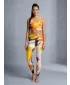 Női hosszú prémium leggings ALTISPORT VOJ/ALW019LEG01 NARANCS