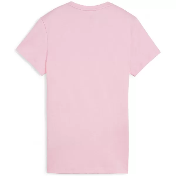  Női póló PUMA ESS LOGO TEE 586775-31 RÓZSASZÍN 