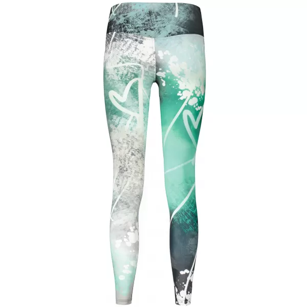  Női hosszú prémium leggings ALTISPORT VOJ/ALW017LEG01 TÜRKIZ 