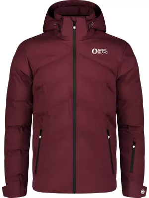 Férfi téli kabát NORDBLANC BRILLIANCY NBWJM7926 BURGUNDIA