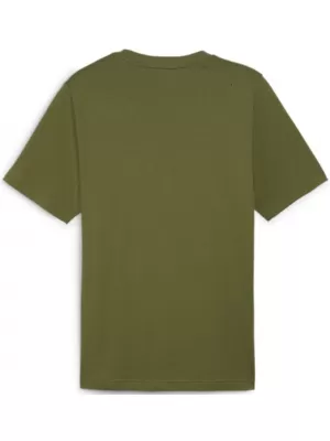 Férfi póló PUMA ESS+ 2 COL SMALL LOGO TEE 674470-33 ZÖLD