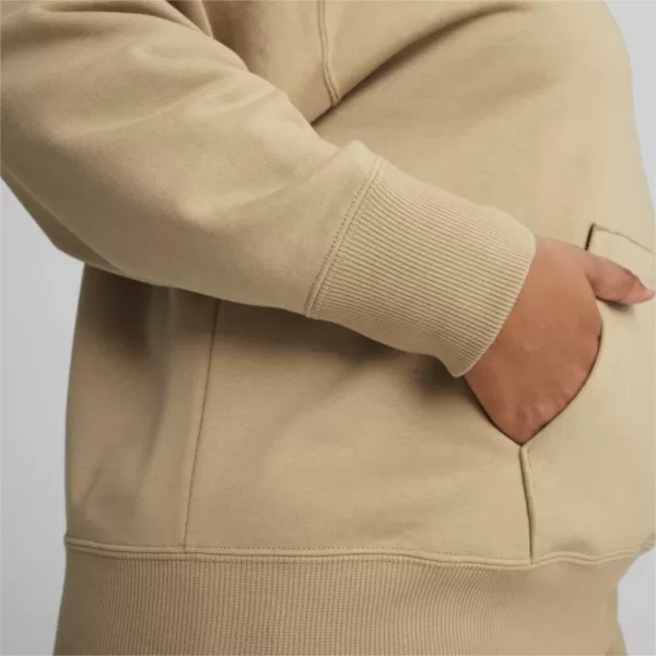  Női pulóver PUMA BETTER RELAXED HOODIE 624227-83 BÉZS 
