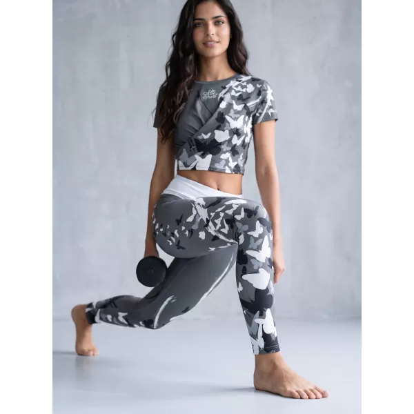  Női hosszú prémium leggings ALTISPORT VOJ/ALW022LEG01 SZÜRKE 