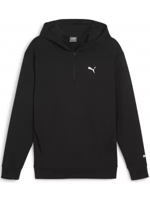 Férfi pulóver PUMA RAD/CAL HALF-ZIP 678914-01 FEKETE