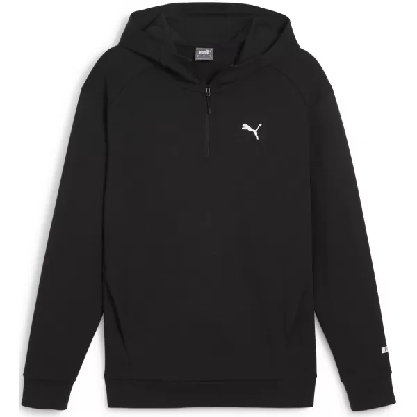  Férfi pulóver PUMA RAD/CAL HALF-ZIP 678914-01 FEKETE 