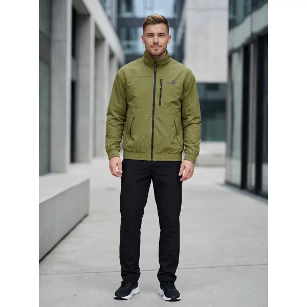  Férfi dzseki PUMA STYLE WINDBREAKER 623685-33 ZÖLD 