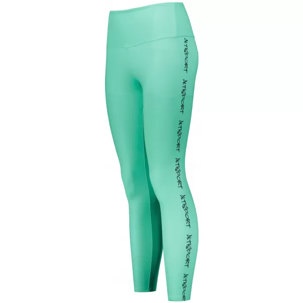  Női hosszú prémium leggings ALTISPORT VOJ/ALW021LEG01 TÜRKIZ 