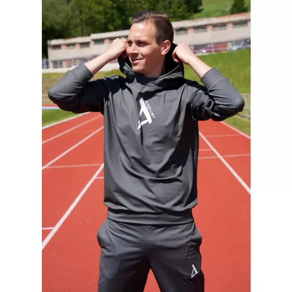  Férfi prémium funkcionális pulóver ALTISPORT VOJ/ALM013MI01 SZÜRKE 