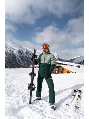 Férfi sínadrág NORDBLANC ONWARD NBWP7936 SÖTÉTZÖLD