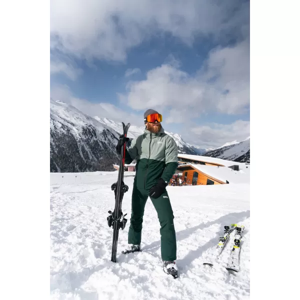  Férfi sínadrág NORDBLANC ONWARD NBWP7936 SÖTÉTZÖLD 