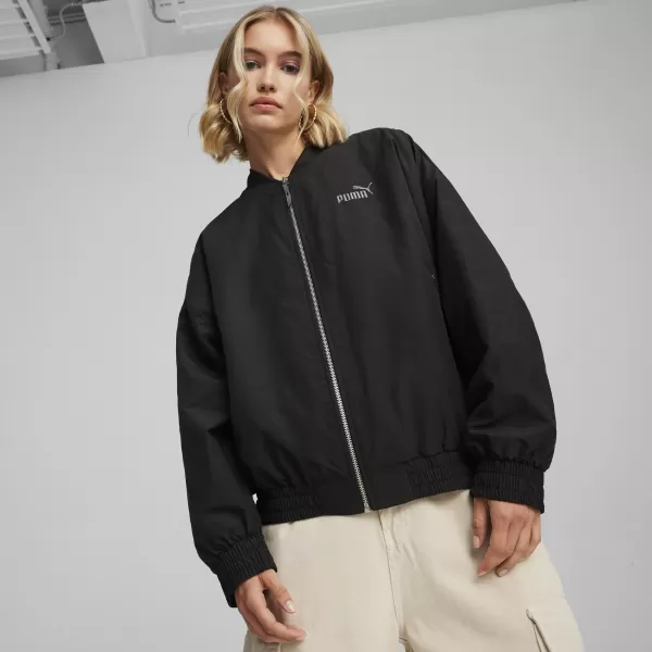  Női kabát PUMA STYLE JACKET 623687-01 FEKETE 