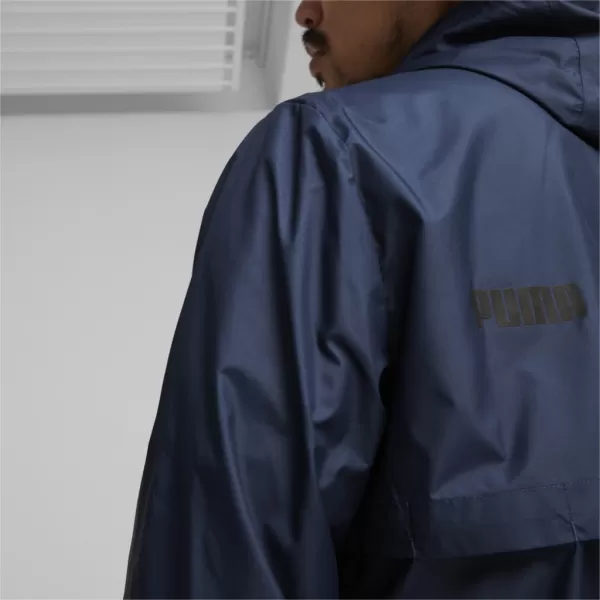  Férfi széldzseki PUMA ESS SOLID WINDBREAKER 847484-14 KÉK 