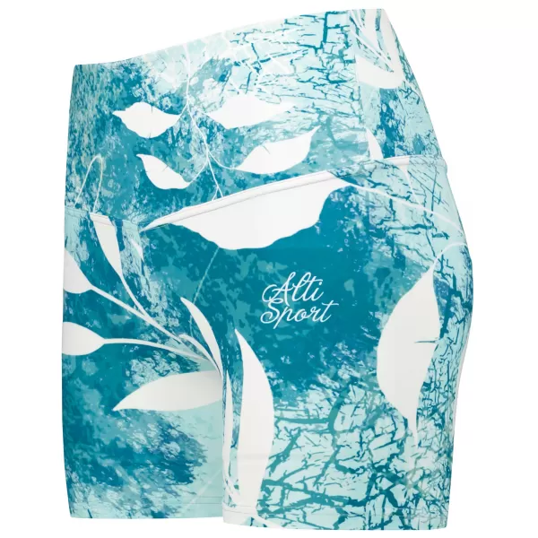  Női rövid prémium leggings ALTISPORT VOJ/ALW020LEG03 KÉK 