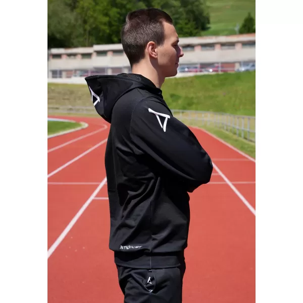  Férfi prémium funkcionális pulóver ALTISPORT VOJ/ALM013MI01 FEKETE 