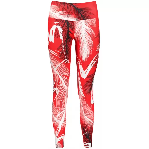  Női hosszú prémium leggings ALTISPORT VOJ/ALW001LEG01 PIROS 