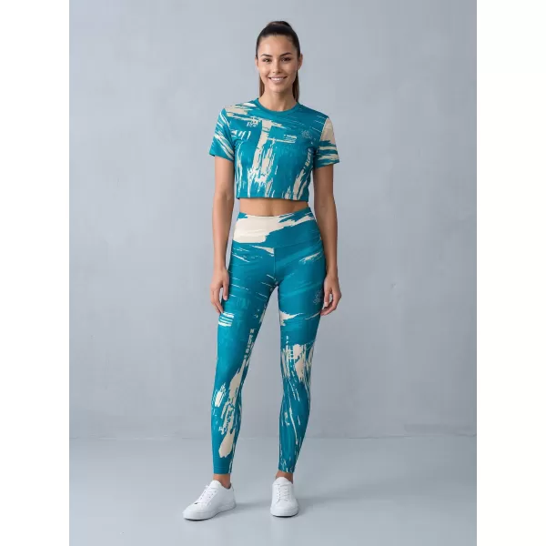  Női hosszú prémium leggings ALTISPORT VOJ/ALW010LEG01 KEROZIN/BARNA 