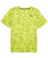 Férfi póló PUMA TRAIN FAV AOP TEE 525169-39 ZÖLD