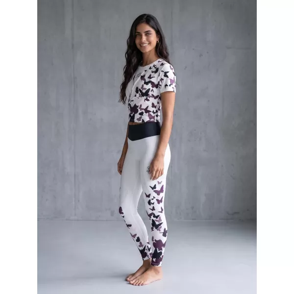  Női hosszú prémium leggings ALTISPORT VOJ/ALW022LEG01 FEHÉR 