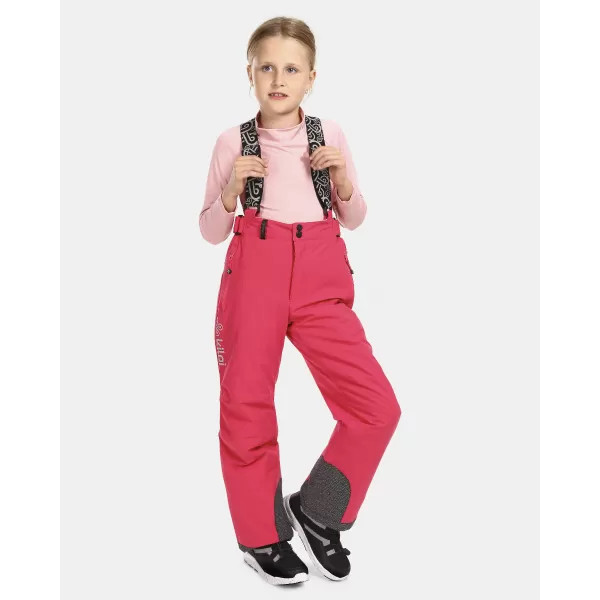  Gyermek sínadrág KILPI MIMAS-J UJ0401KI RÓZSASZÍN 