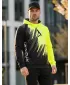 Férfi prémium funkcionális pulóver ALTISPORT VOJ/ALM006MI01 FEKETE ÉS SÁRGA