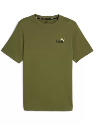 Férfi póló PUMA ESS+ 2 COL SMALL LOGO TEE 674470-33 ZÖLD