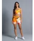 Női rövid prémium leggings ALTISPORT VOJ/ALW019LEG03 NARANCS