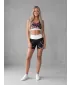 Női rövid prémium leggings ALTISPORT VOJ/ALW022LEG03 FEKETE RÓZSASZÍN